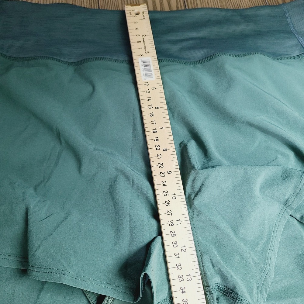 NEW Outdoor Voices Hudson 2.5" Running Shorts Blue Green High Rise 2XL Athletic - Picture 11 of 11